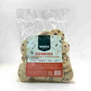 cookies integrales naranja y chocolate "winka"