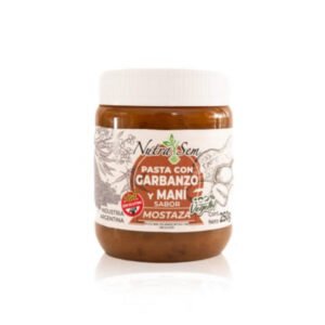 pasta de garbanzo, mani y mostaza "nutrasem"