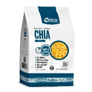 fideos multicereal de chia "wakas"