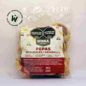 pepas integrales membrillo "winka"