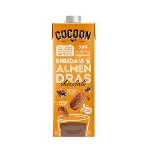 leche almendras chocolate "cocoon"
