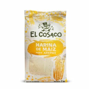 harina de maiz para arepas "el cosaco"