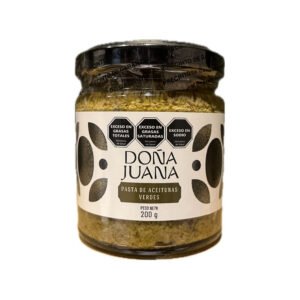 pasta de aceituna verde "doña juana"