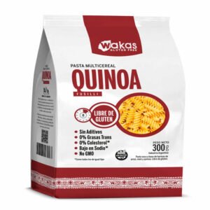 fideos multicereal de quinoa "wakas"