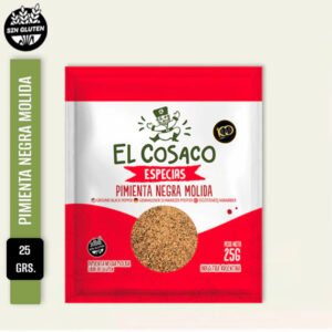 pimienta negra molida "el cosaco"