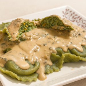 sorrentinos de espinaca