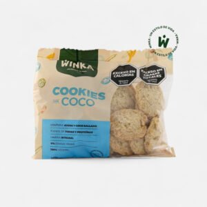 cookies integrales coco y vainilla "winka"